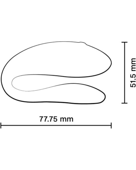 We-Vibe SYNC LITE CLITORIS STIMULĀTORS ROZĀ