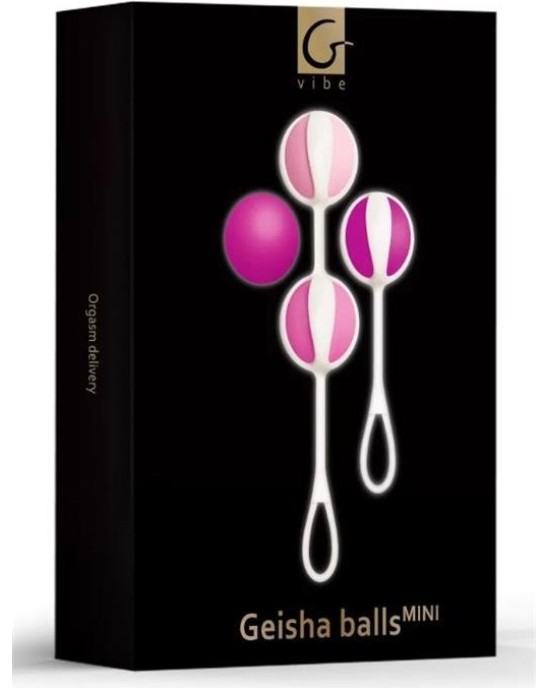 Gvibe Set of 4 Geisha Balls Mini Raspberry