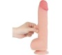 Lovetoy Sliding Skin Dual Layer Dildo 9.5