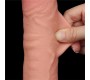 Lovetoy Sliding Skin Dual Layer Dildo 9.5