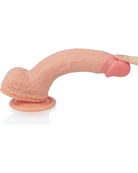 Lovetoy Dildo Nature 8.5 Liquid Silicone Flesh
