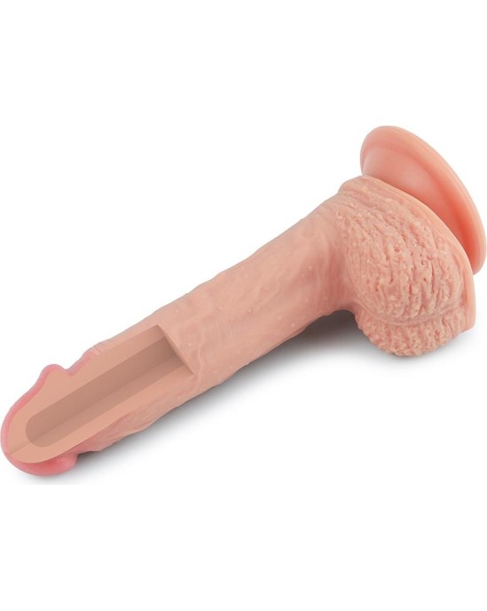 Lovetoy Dildo Nature 8.5 Liquid Silicone Flesh