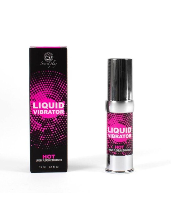 Secretplay Cosmetic SECRETPLAY - ŠĶIDRAIS VIBRATORS SPĒCĪGS STIMULATORS 15 ML