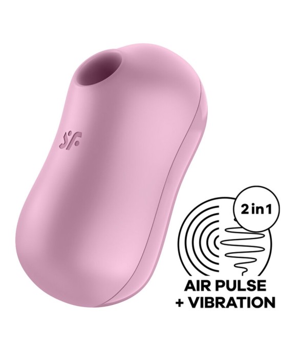 Satisfyer Air Pulse SATISFYER - COTTON CANDY AIR PULSE STIMULATOR & VIBRATOR LILAC