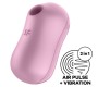 Satisfyer Air Pulse SATISFYER - COTTON CANDY AIR PULSE STIMULATOR & VIBRATOR LILAC