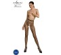 Passion Woman Garter & Stock PASSION - EKO KOLEKCIJA BODYSTOCKING ECO S007 BLACK