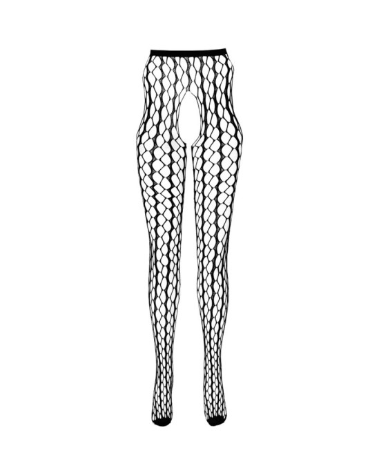 Passion Woman Garter & Stock PASSION - ECO COLLECTION BODYSTOCKING ECO S007 BLACK