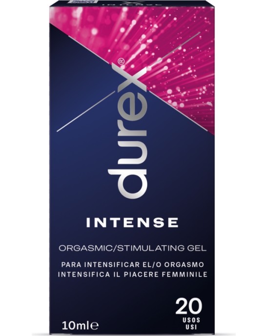 Durex Lubes DUREX - LUBRICANT ORGASMIC GEL 10 ML