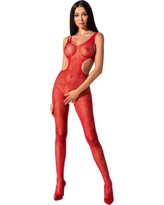 Passion Woman Bodystockings PASSION WOMAN BS085 RED BODYSTOCKING VIENS IZMĒRS