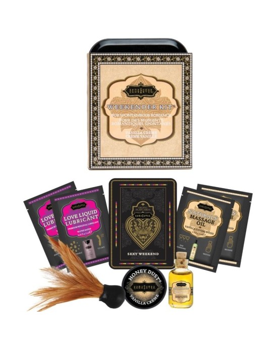 Kamasutra  Cosmetics KAMASUTRA WEEKENDER TIN KIT VANIĻAS KRĒMS