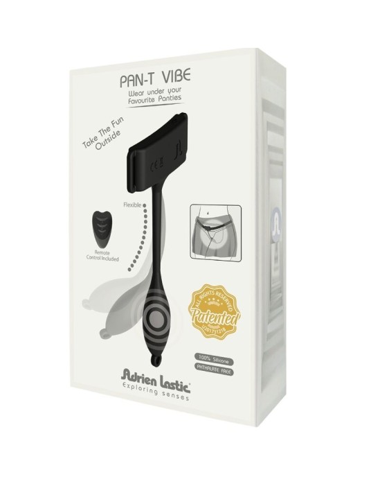 Adrien Lastic PANT VIBE FLEXIBLE PANTIES VIBRATOR REMOTE CONTROL