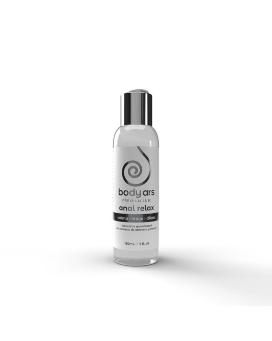 Body Ars Ūdens bāzes Anal Relax Premium silikons 150 ml