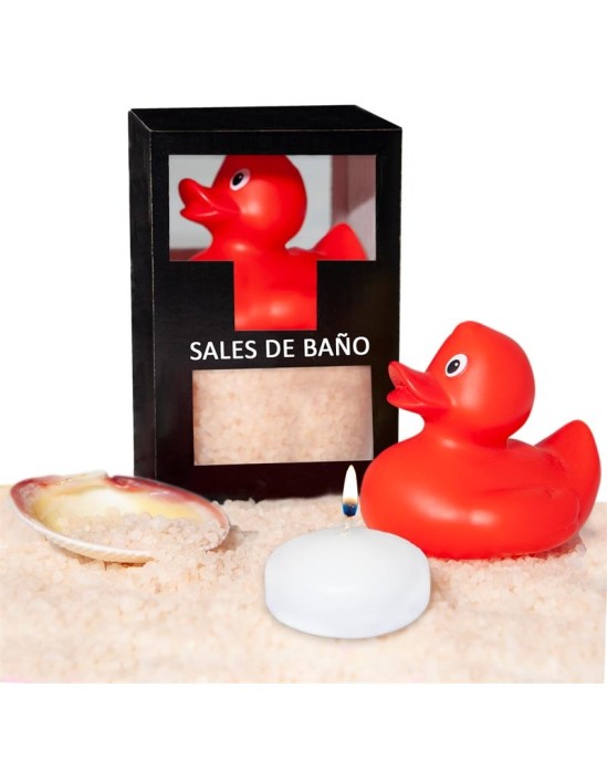 Diverty Sex Bath Salts Set Vanilla Duck, Candle and Shell 150 gr