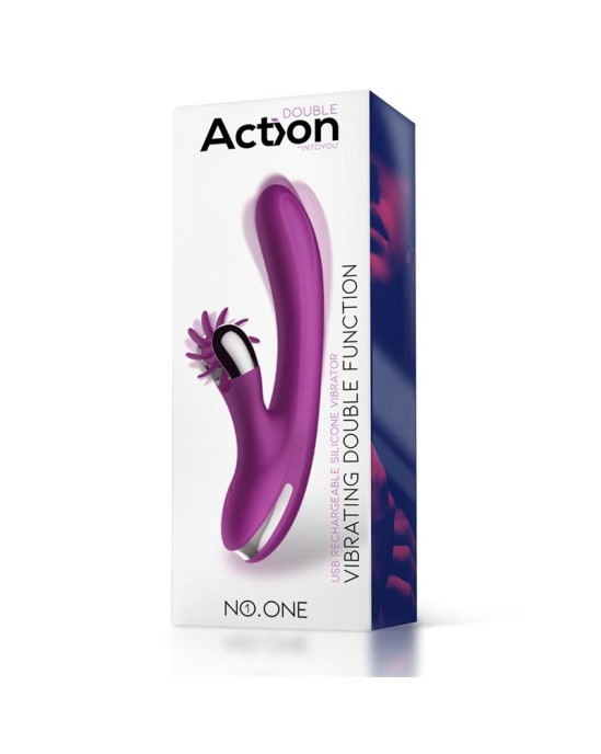 Action Nr. Viens vibrators ar rotējošu riteni