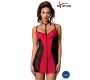 Avanua COLINE Chemise Red/Black