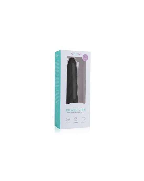 Easytoys Black Silicone Vibe