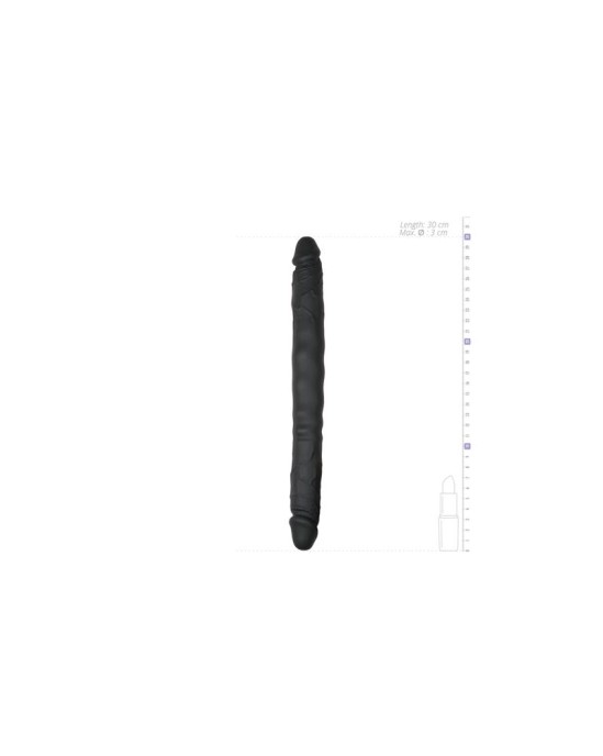 Easytoys Silicone Double Ended Dildo - Black