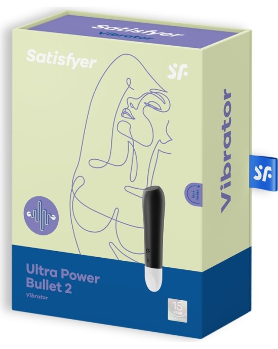 Satisfyer ULTRA POWER BULLET 2 ЧЕРНЫЙ