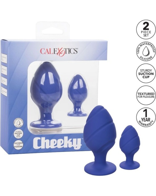 California Exotics CALEX CHEEKY BUTTPLUG - PURPLE