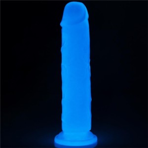 Lovetoy Dildo Lumino 8 Blue Light