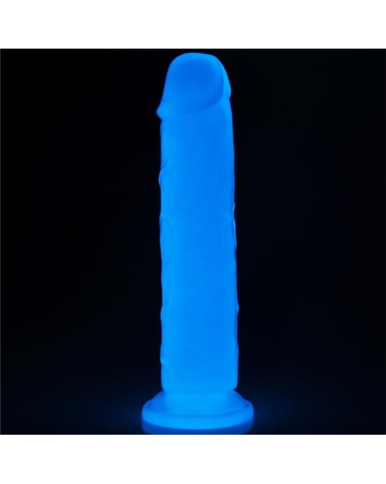 Lovetoy Dildo Lumino 8 Blue Light