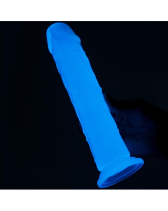 Lovetoy Dildo Lumino 8 Blue Light