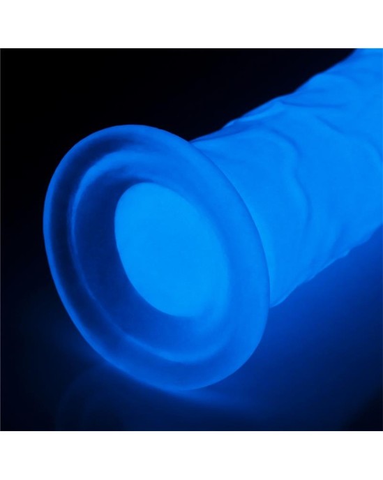 Lovetoy Dildo Lumino 8 Blue Light