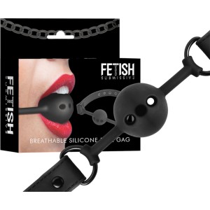 Fetish Submissive Bondage ELPOJOŠS SILIKONA BALL GAG