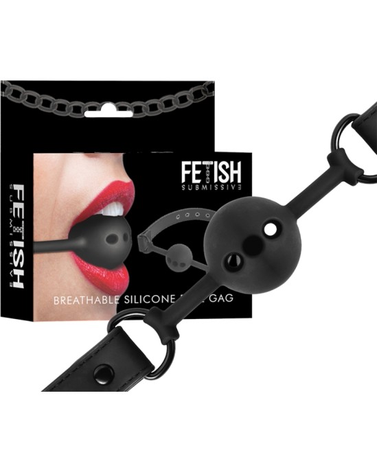 Fetish Submissive Bondage ELPOJOŠS SILIKONA BALL GAG