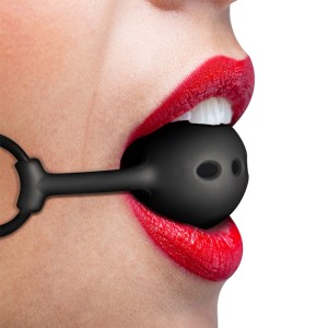 Fetish Submissive Bondage ELPOJOŠS SILIKONA BALL GAG