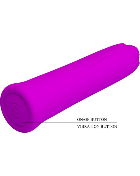 Pretty Love Flirtation PRETTY LOVE - CURTIS MINI SUPER POWER VIBRATOR 12 ФИОЛЕТОВЫХ СИЛИКОНОВЫХ ВИБРАТОРОВ