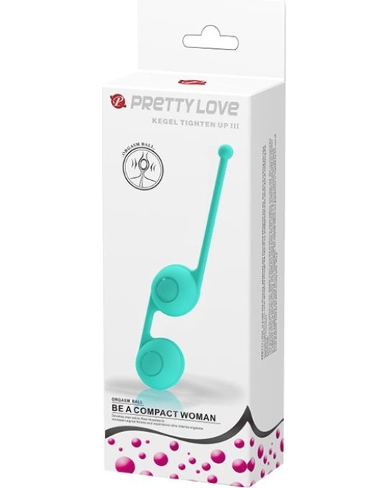 Prettylove Kegel Balls Tighten Up III Blue
