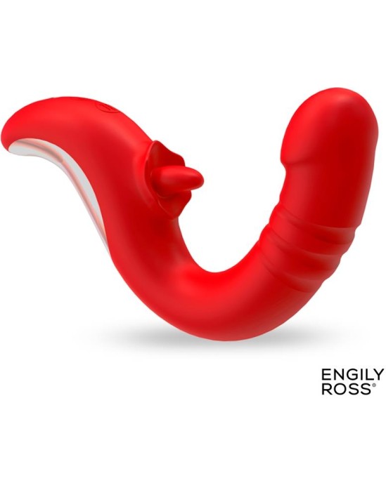 Engily Ross Drako Vibe with Thrusting and Licking Tongue 360?