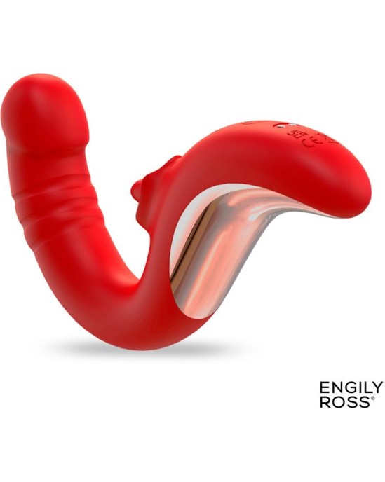 Engily Ross Drako Vibe with Thrusting and Licking Tongue 360?