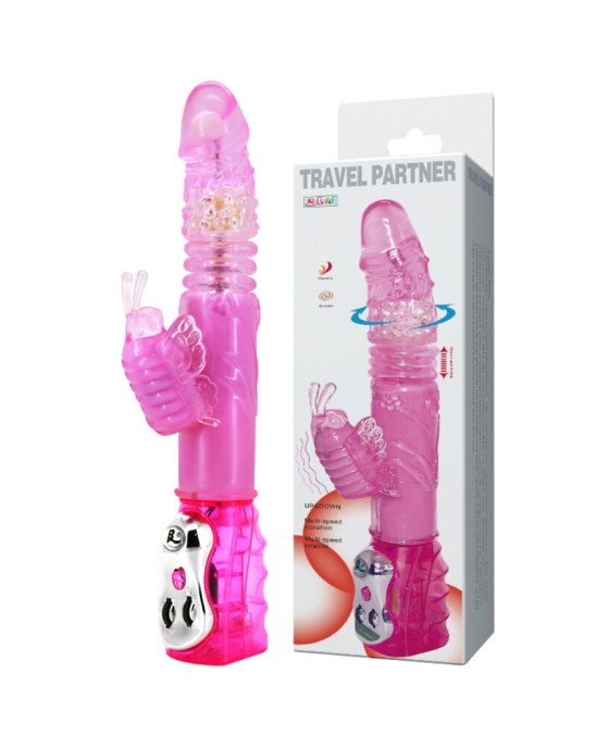 Baile Rotations BAILE - TRAVEL PARTNER UP & DOWN ROTATOR RABBIT PINK