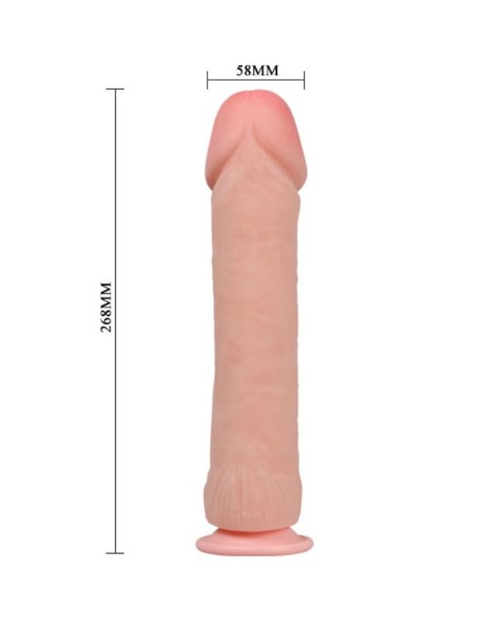 Baile Dildos DEJA - LIELAIS PENIS, DABISKS REĀLISTS DILDO 26CM