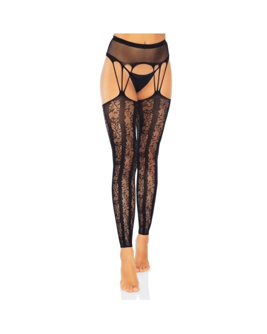 Leg Avenue Hosiery ЧУЛКИ БЕЗ НОГ С ПОДВЯЗКАМИ, ОДИН РАЗМЕР