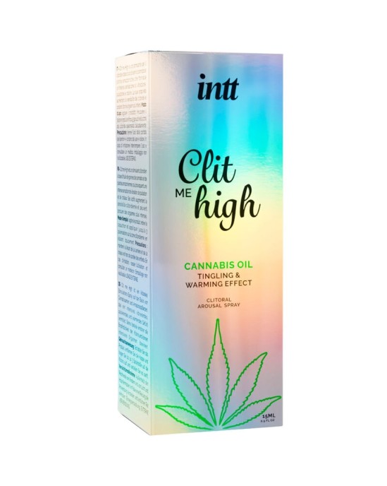 Intt Releases CLIT ME HIGH CANNABIS OIL 15 ML