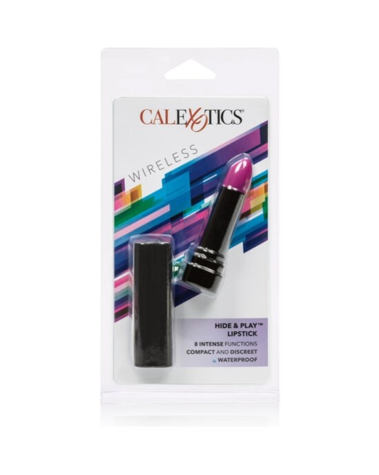 California Exotics CALEX HIDE & PLAY PURPLE LIPSTICK STIMULATOR