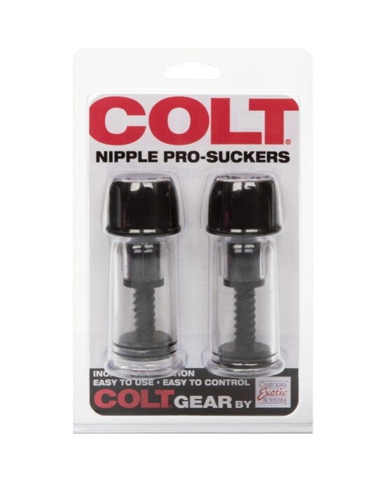 California Exotics COLT NIPPLE PROSUCKERS BLACK