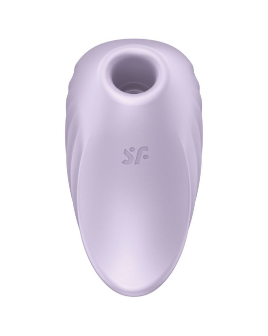 Satisfyer Air Pulse APMIERINĀTĀJS — PEARL DIVER GAISA PULSU STIMULĀTORS UN VIBRATORS VIOLETS