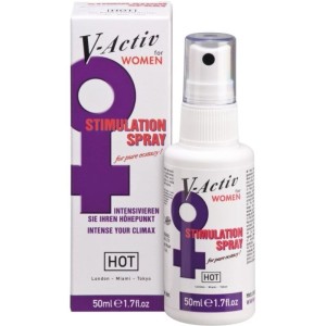 HOT V-ACTIV PENIS POWER SPRAY WOMEN 50ML