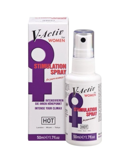 HOT V-ACTIV PENIS POWER SPRAY WOMEN 50ML