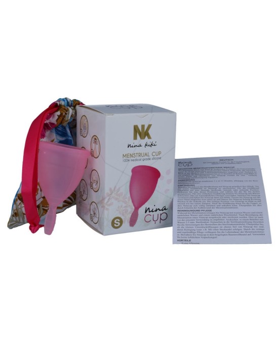 Nina Kikí NINA CUP MENSTRUAL CUP SIZE PINK S