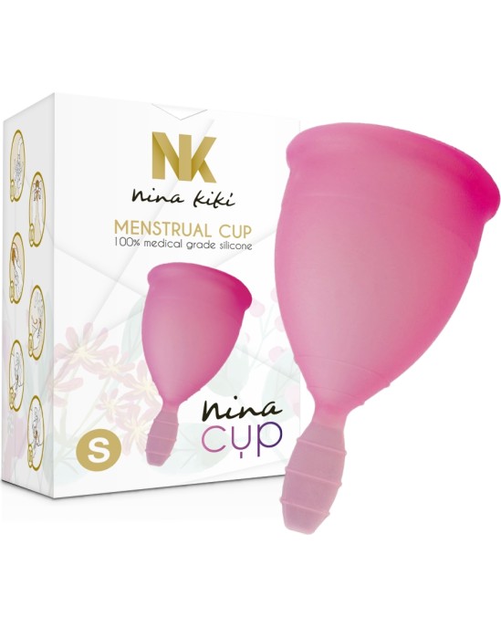 Nina Kikí NINA CUP MENSTRUĀLĀS KAUZES IZMĒRS PINK S