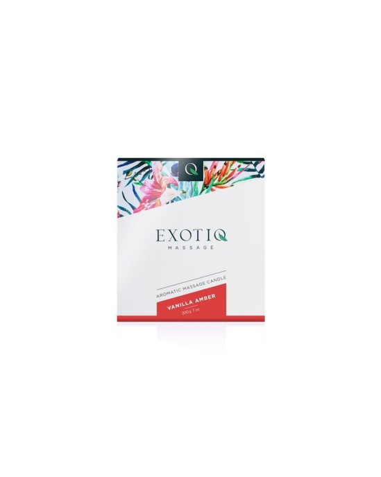 Exotiq Exotic Massage Candle Vainilla and Amber 200g