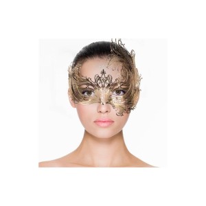 Easytoys Metal Mask Asymmetrical Gold