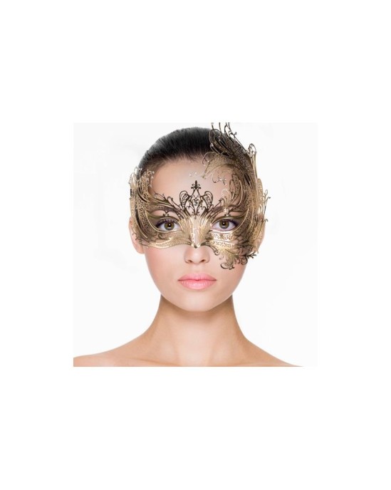 Easytoys Metal Mask Asymmetrical Gold