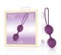 Engily Ross Garbo Double Kegel Ball Silicone Purple