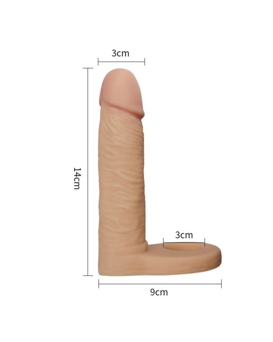 Lovetoy Dildo The Ultra Soft Double 5.8 Flesh